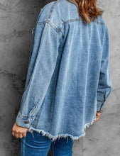 Load image into Gallery viewer, coastal denim shirt jacket
