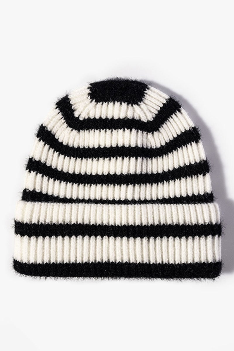 sammy toque | black + white stripe