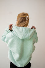 Load image into Gallery viewer, on-route micro-sherpa pullover | teal
