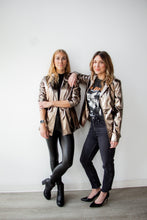 Load image into Gallery viewer, the night is young metallic blazer | bronze
