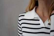 Load image into Gallery viewer, parker polo stripe sweater
