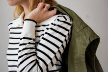Load image into Gallery viewer, parker polo stripe sweater

