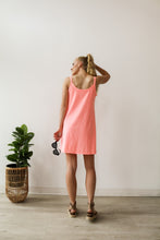 Load image into Gallery viewer, long weekend tank dress | coral
