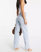 Load image into Gallery viewer, salt water | light wash high rise denim jeans
